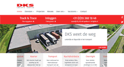 Desktop Screenshot of dks.nl