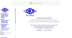 Desktop Screenshot of dks.com.au